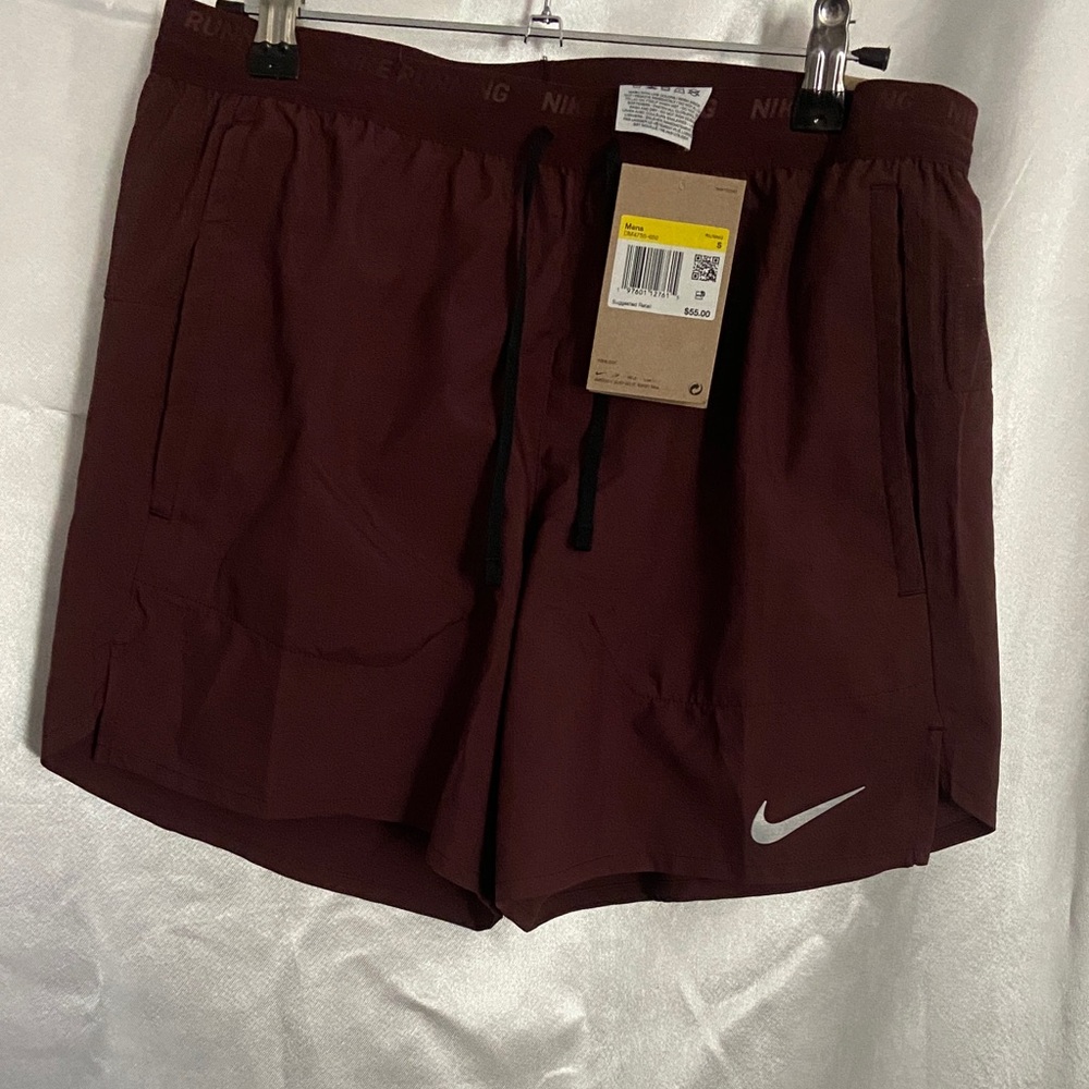 Nike Men's Burgundy Athletic Shorts